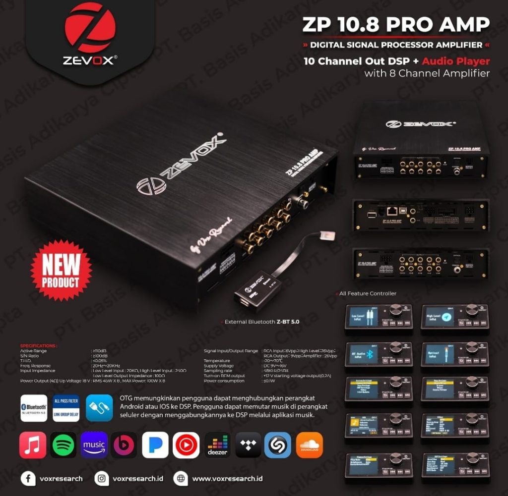 Zevox ZP 10.8 PRO-AMP