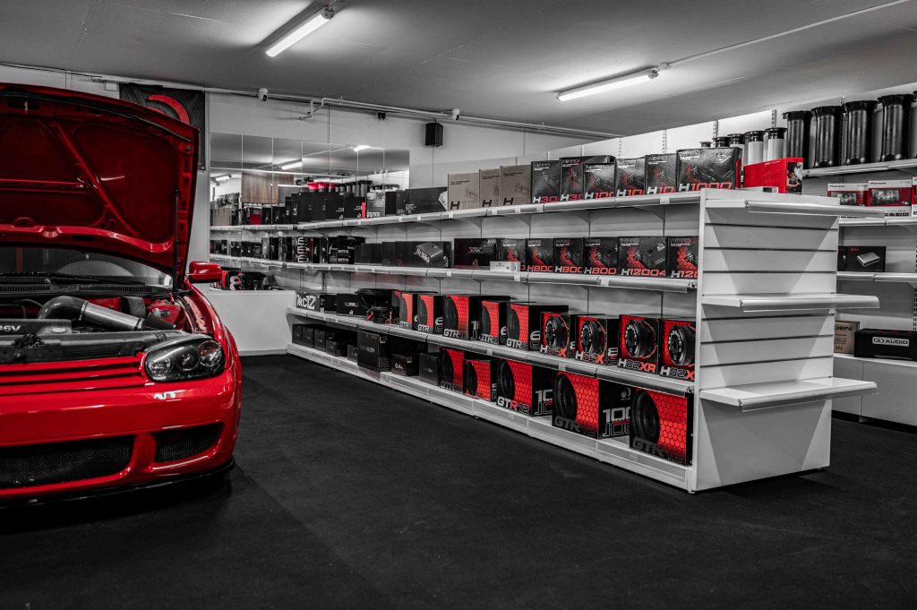 SP Garage myymälä