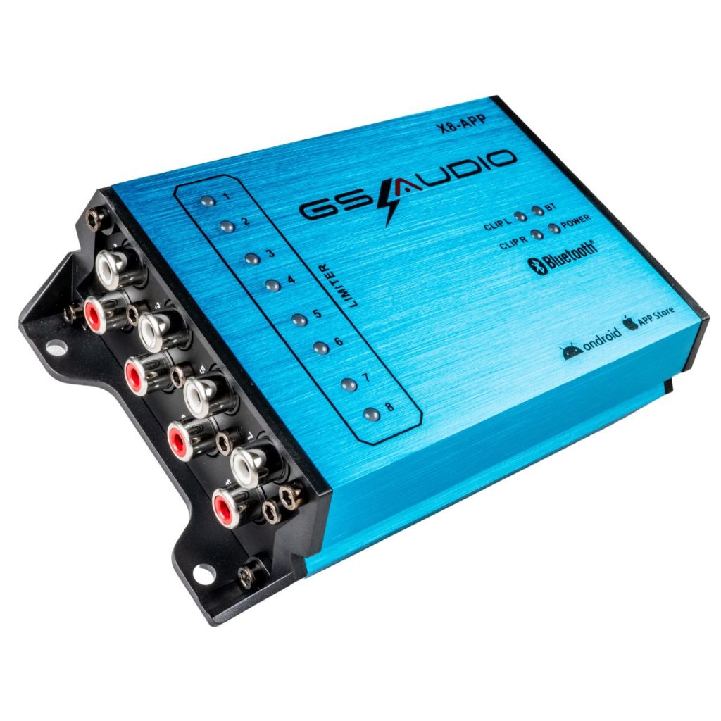 Airplus X8-APP – Gs Audio DSP – 4 sisääntuloa / 8 ulostuloa – 32 bit