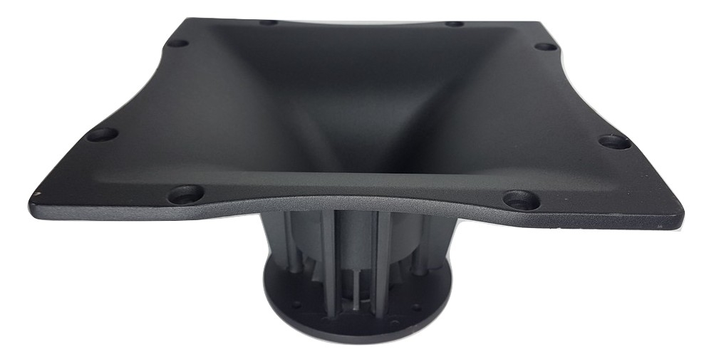 Gs Audio alumiinitorvi 250×250 mm – korkeus 105 mm