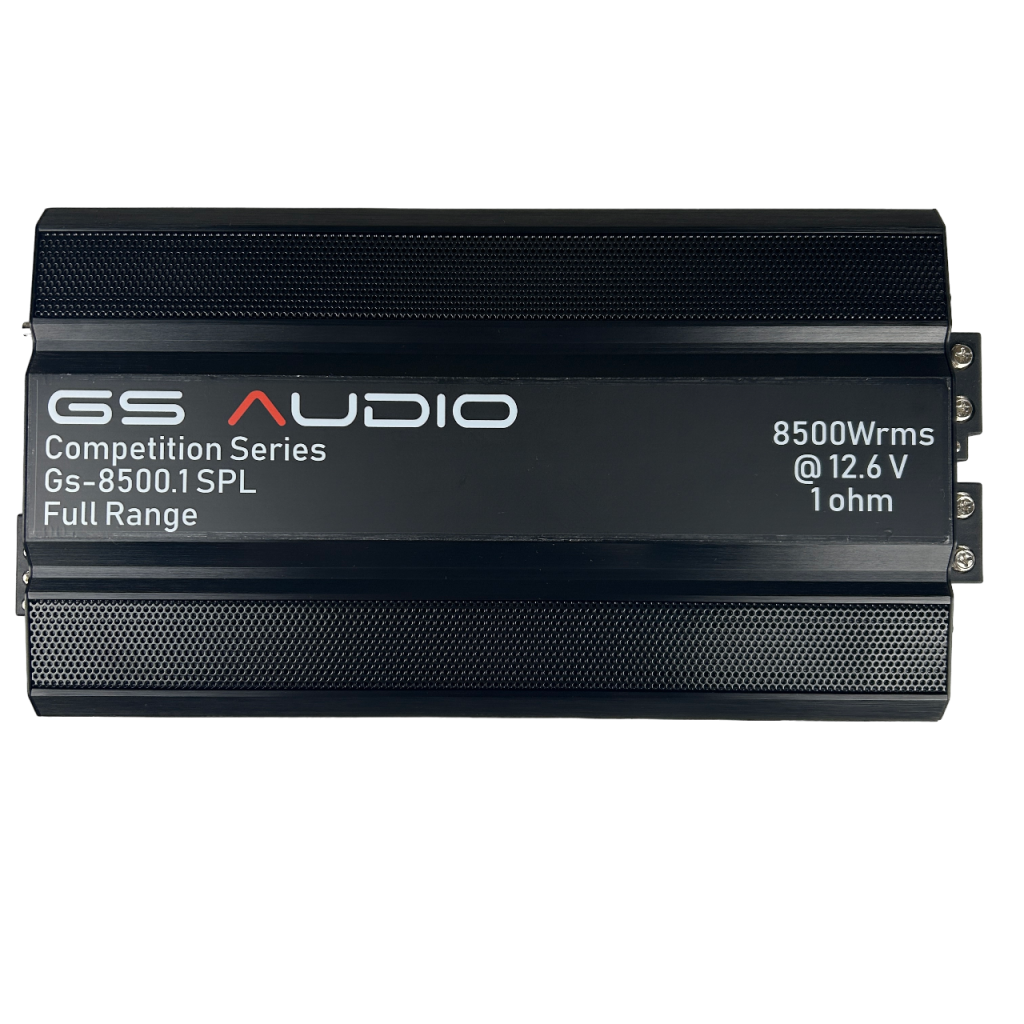 Gs Audio täyskaista-vahvistin GS-8500.1 SPL-kilpakäyttöön