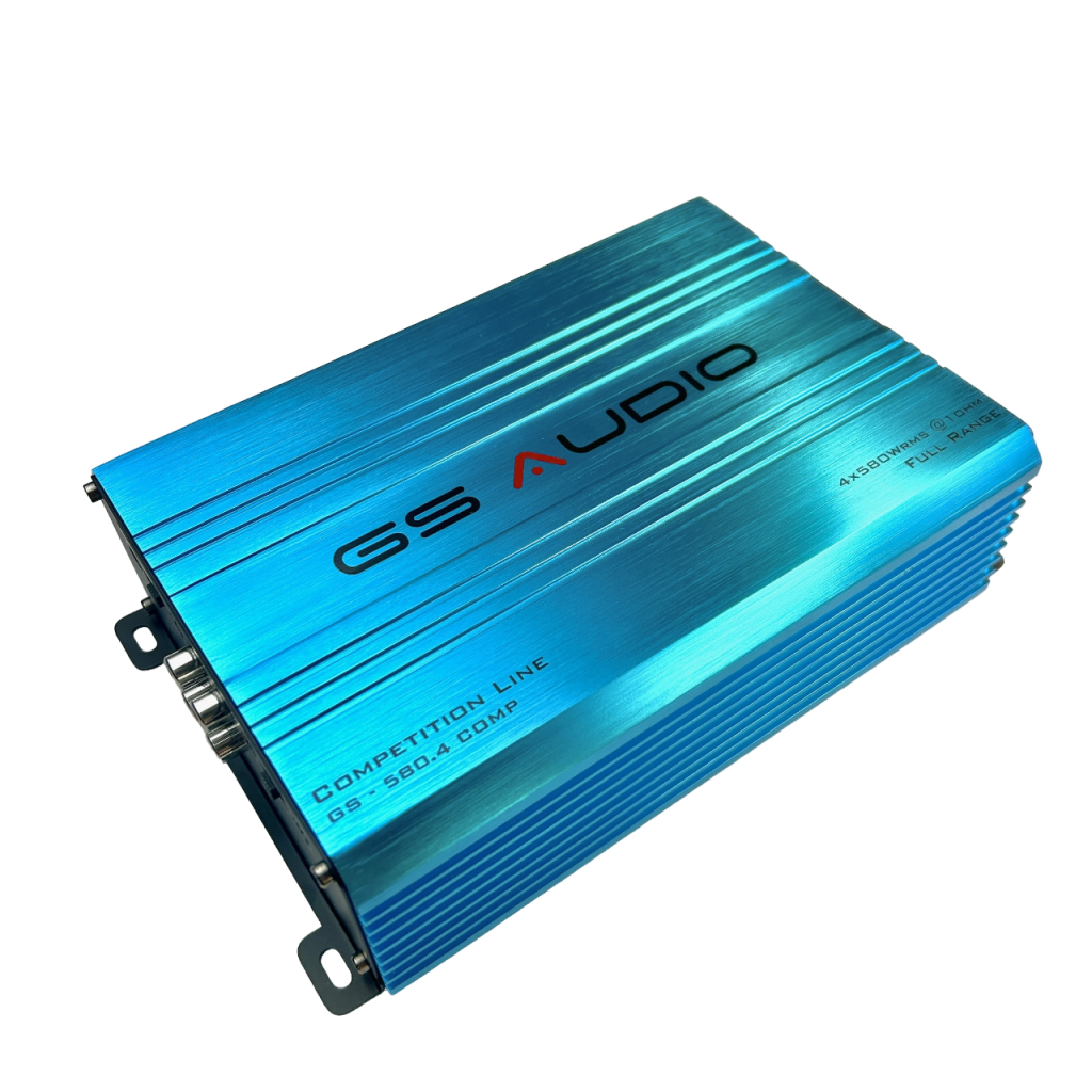 Gs Audio Full-Range -vahvistin GS-580.4 – 4×580W – 4 kanavaa