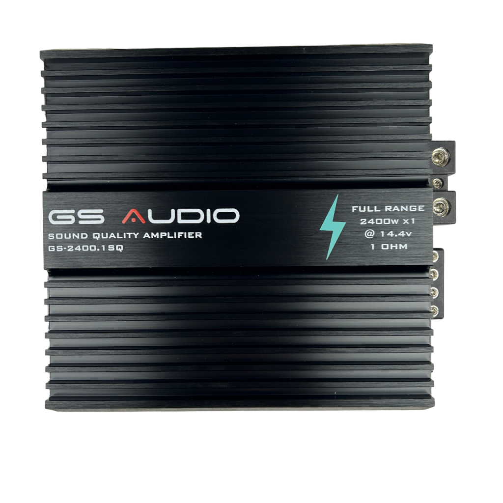 Gs Audio täyskaistavahvistin GS-2400.1 SQ – 1×2400 W RMS
