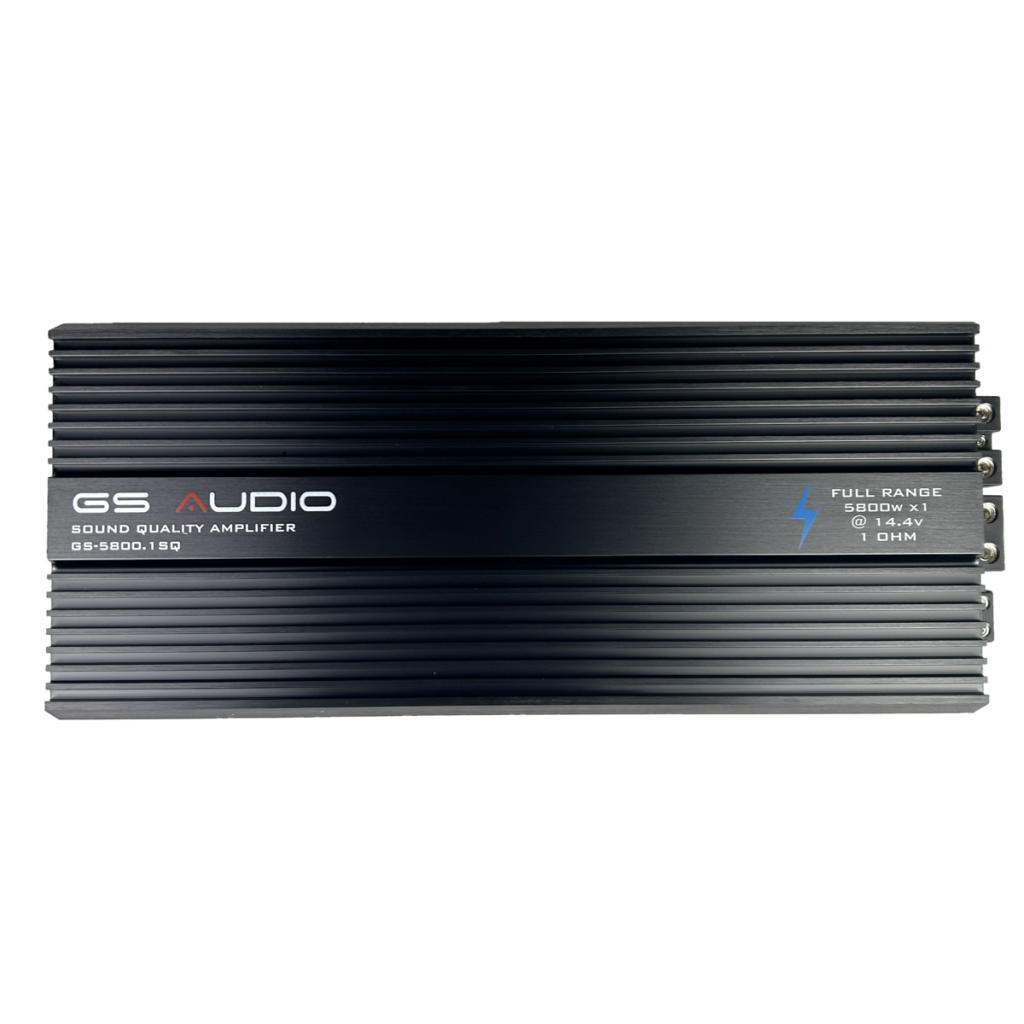 Gs Audio SQ-täyskaistavahvistin GS-5800.1SQ – 1×5800 W RMS