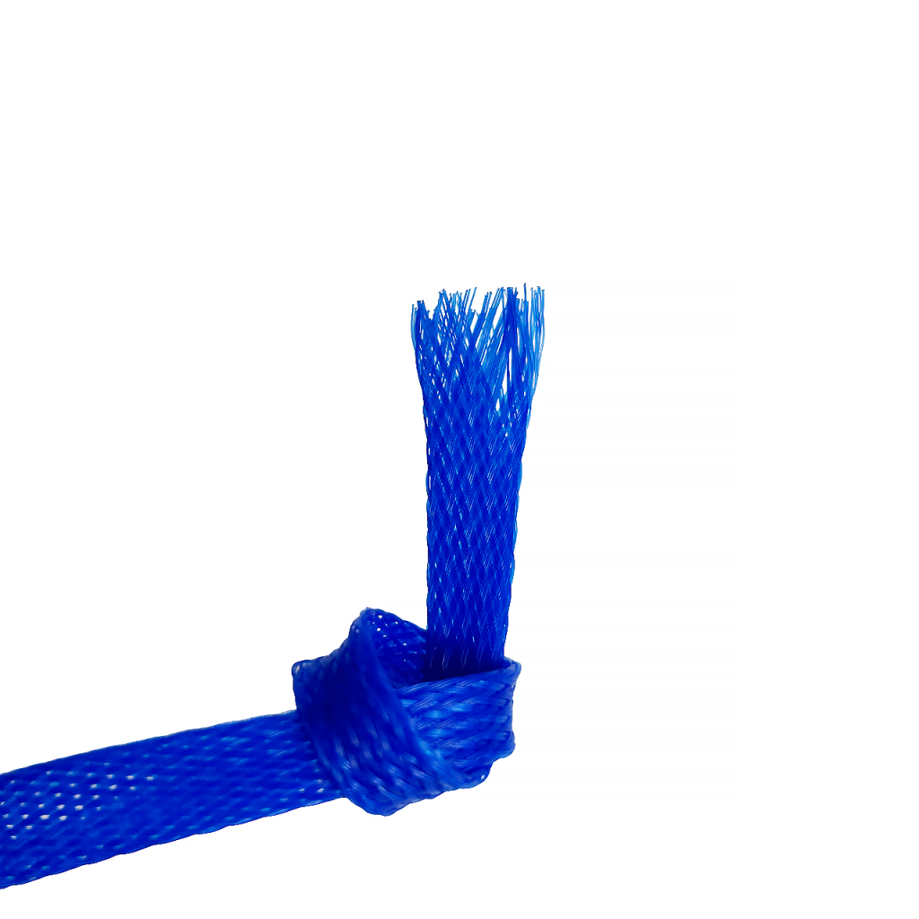 CABLE SLEEVE Kit 2/10/25 mt - diameter 8-24mm Expandable blue polyester