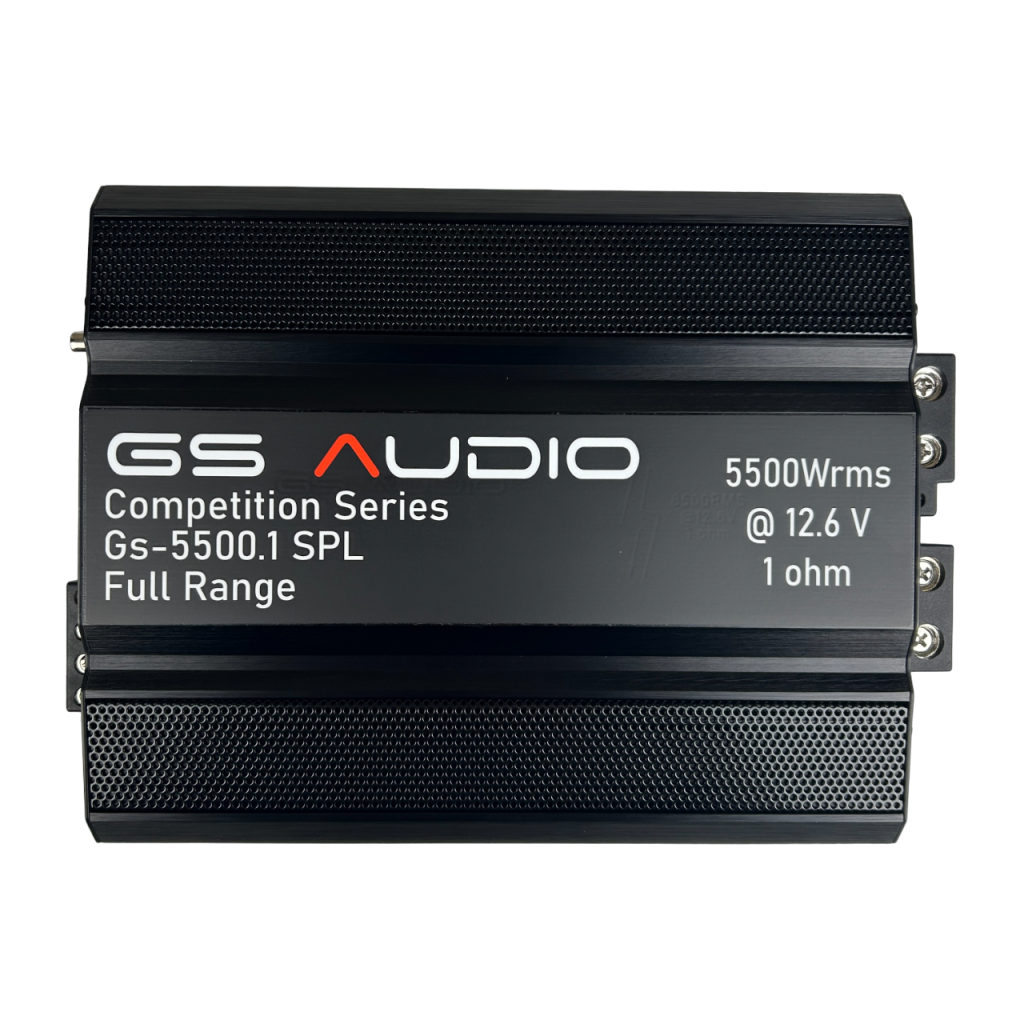 Gs Audio täyskaista-vahvistin 5500.1 SPL-kilpakäyttöön