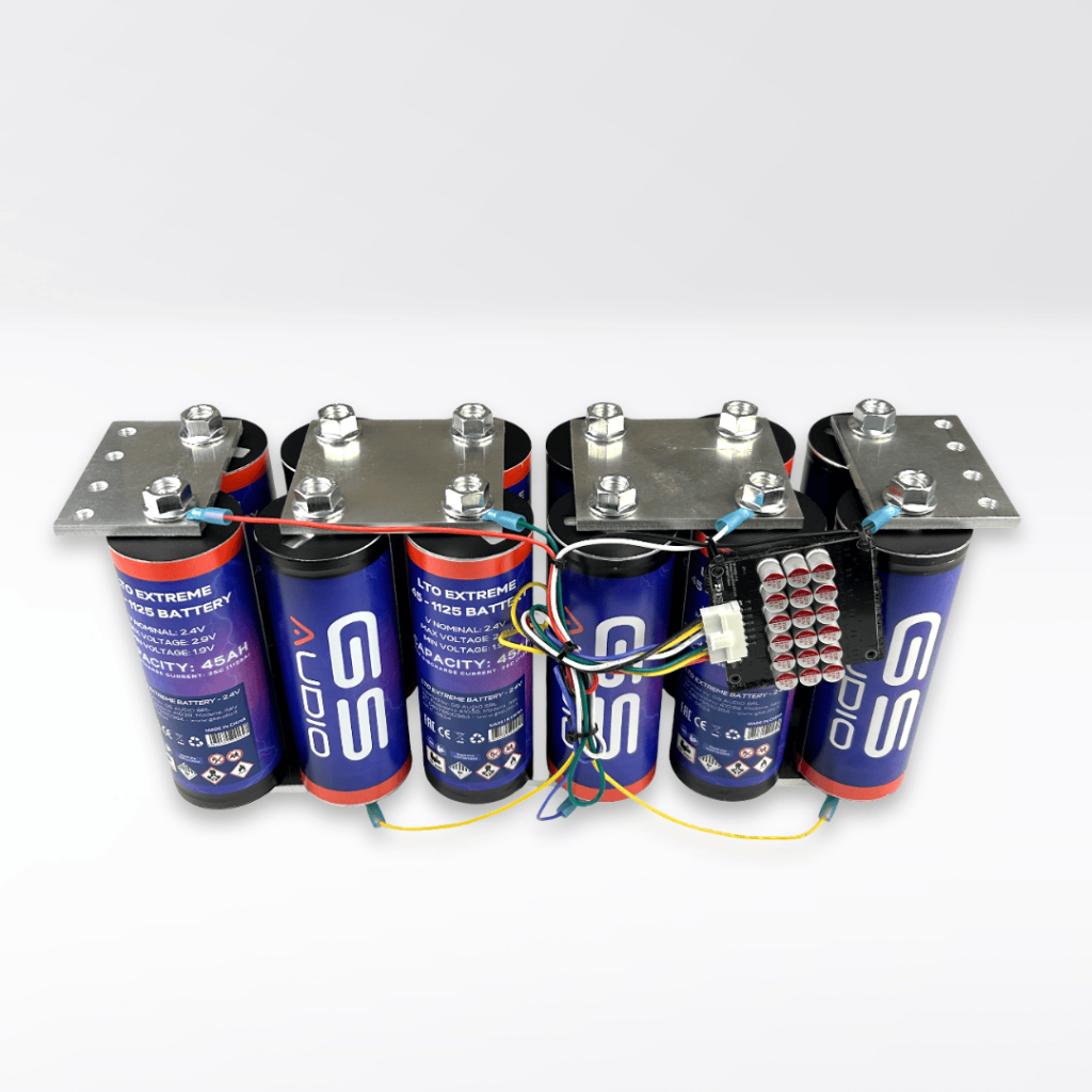 GS Audio – 90Ah-akku – 43×112×19 cm – 12 kennoa – LTO