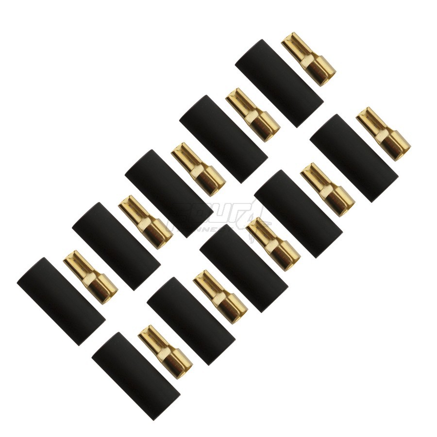 FOUR Connect 4-690733 lattaliitin 6.0mm2, 2.8mm, musta, 10kpl