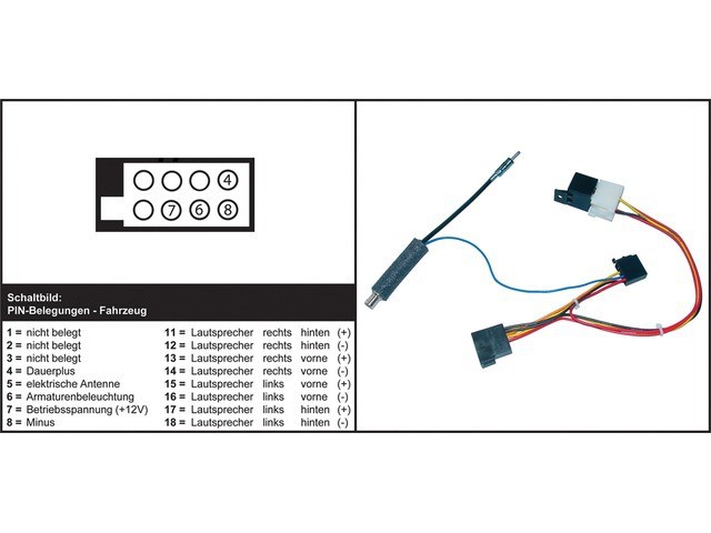 AIV Autoradio adapteri - SKODA Fabia / VW